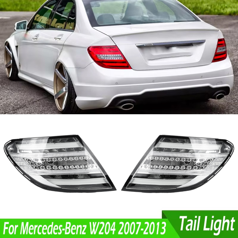 Outdoor Lighting Yellow - Verbeterde Led-achterlichten Voor Mercedes-Benz W204 2007