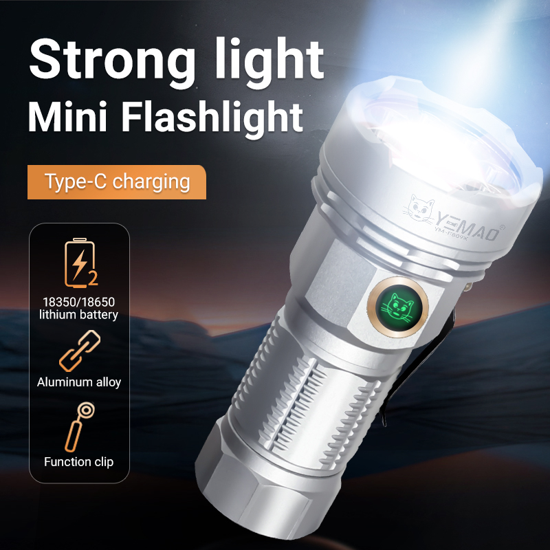 Outdoor Lighting Portable - YEMAO F809X 3500LM werkplaats- en veiligheidsverlichting,