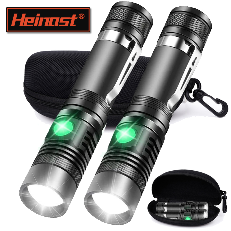 Outdoor Lighting For Home - Oplaadbare T6 Handzaklamp Gebruik 18650 Zoom