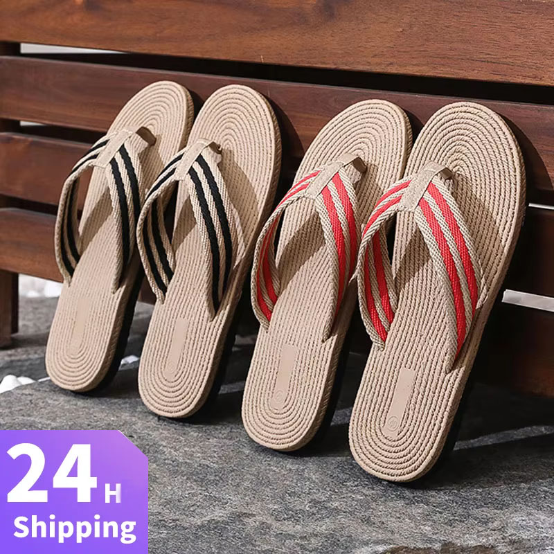 Outdoor Lighting For Your House - Zomer Mannen Slippers Platte Sandalen Outdoor