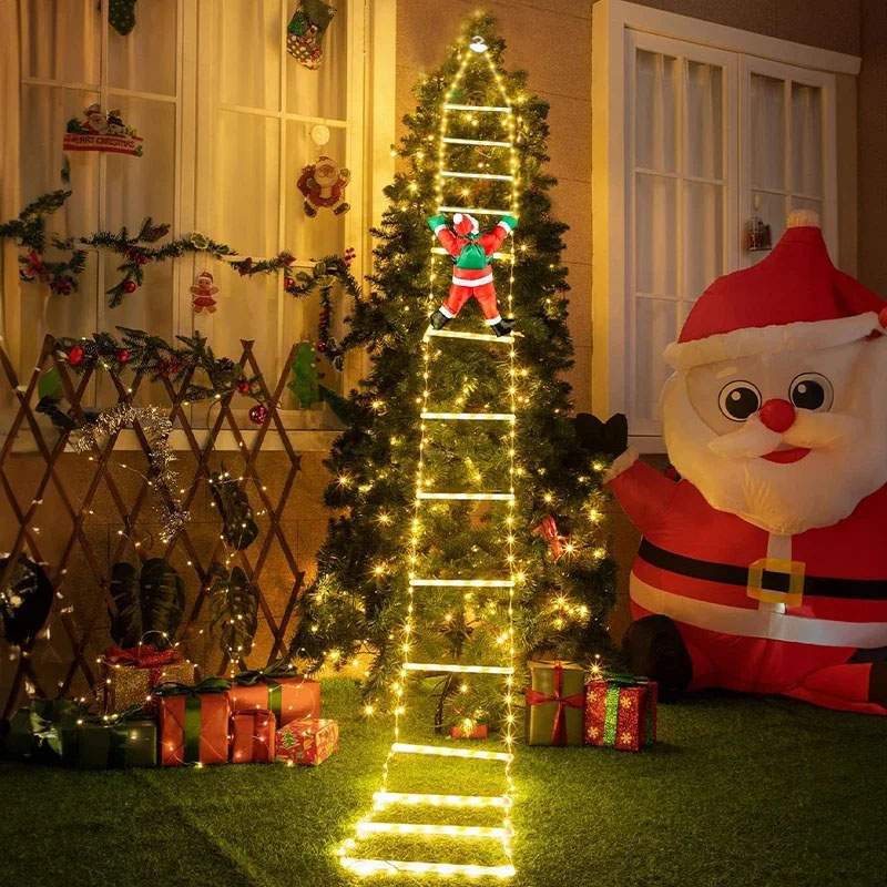 Outdoor Lighting For Christmas - LED Kerstverlichting Kerst Decoratieve Ladderlichtenslinger met