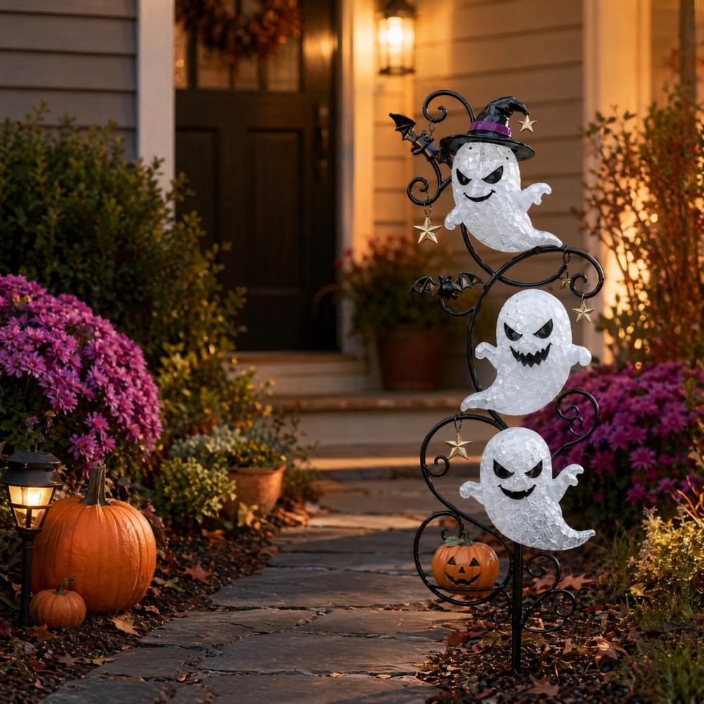 Outdoor Lighting Yard Decoration - Halloween waterdichte LED-grondlamp, buitendecoratie voor griezelige