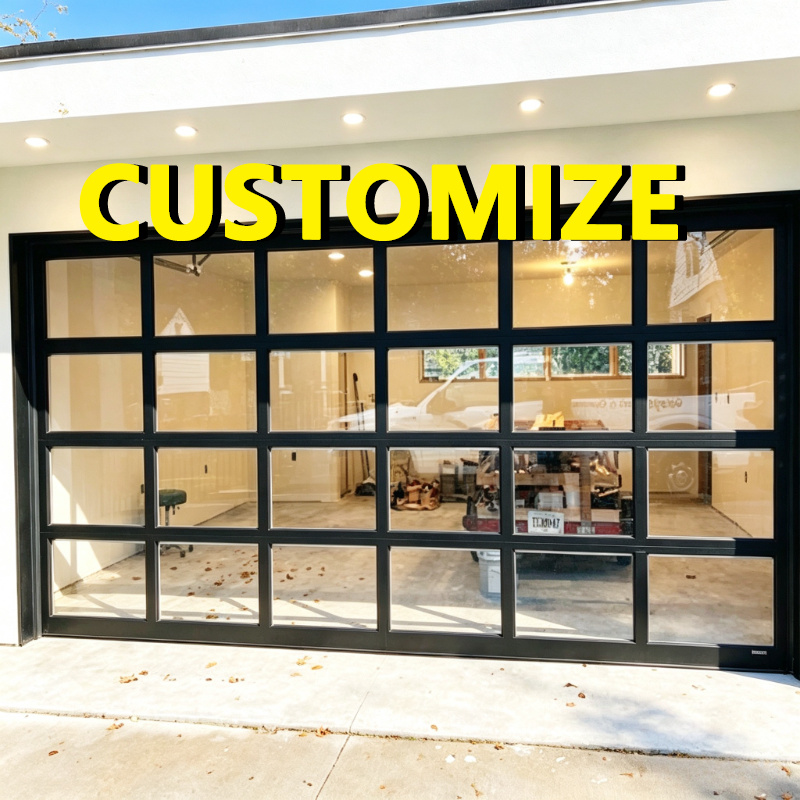 Outdoor Lighting For Home - Garagedeur van aluminium, op maat gemaakt,