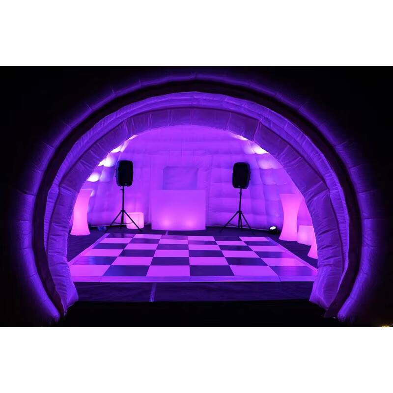 Outdoor Lighting Rental For Party - Verhuur van prachtige gigantische opblaasbare koepeltenten,