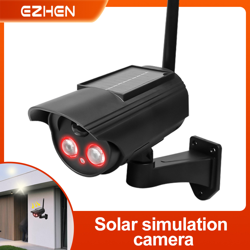 Outdoor Lighting On House - Outdoor Solar Simulatie Camera Waterdichte Dummy