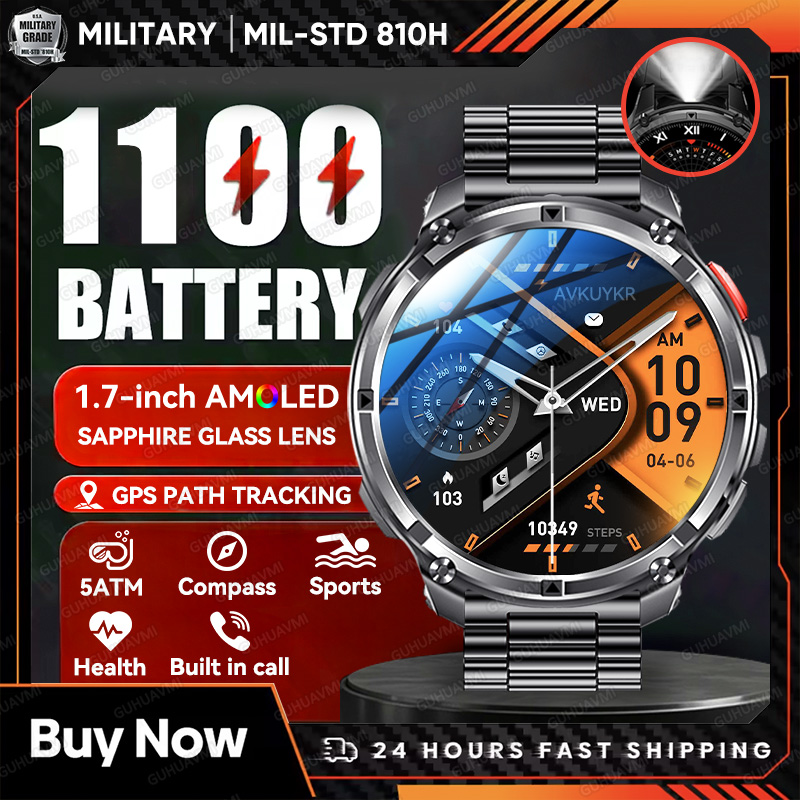 Outdoor Lighting Zones - 2026 Nieuwe Militaire 1100mAh Batterij Smart