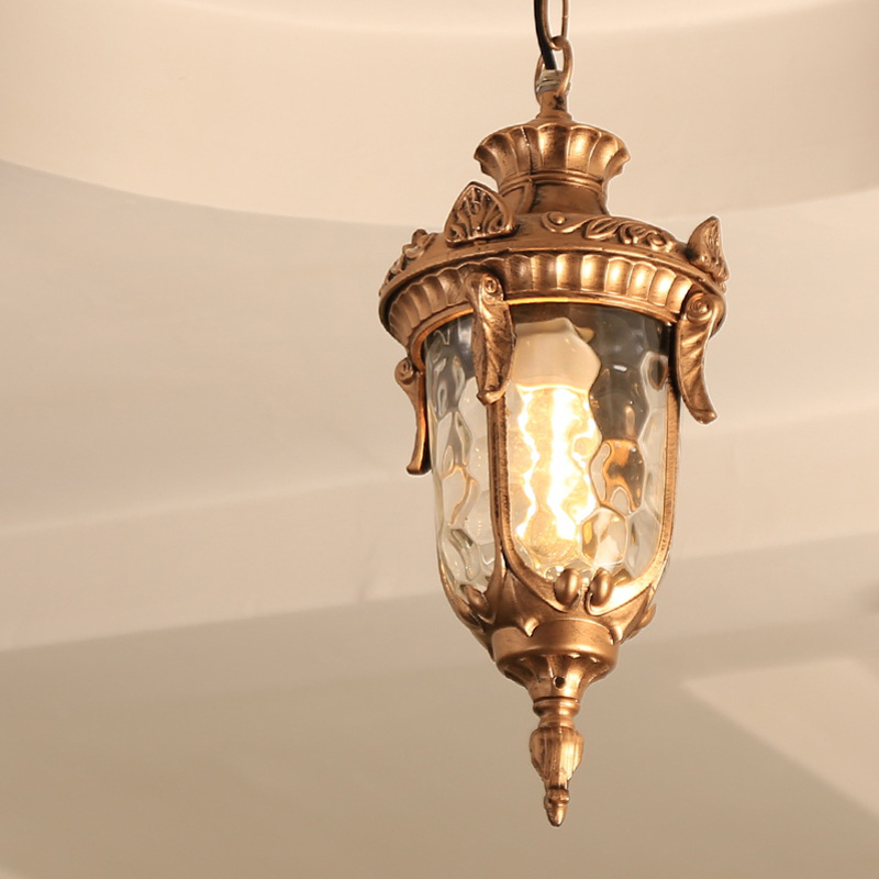 Outdoor Lighting Chandelier - Outdoor waterdichte kroonluchters Europese binnenplaats Kiosken