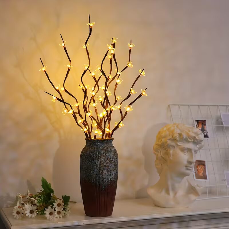 Outdoor Lighting For Home - 1/2PC 20LED Kersenbloesem Boomtak Verlichting Binnen