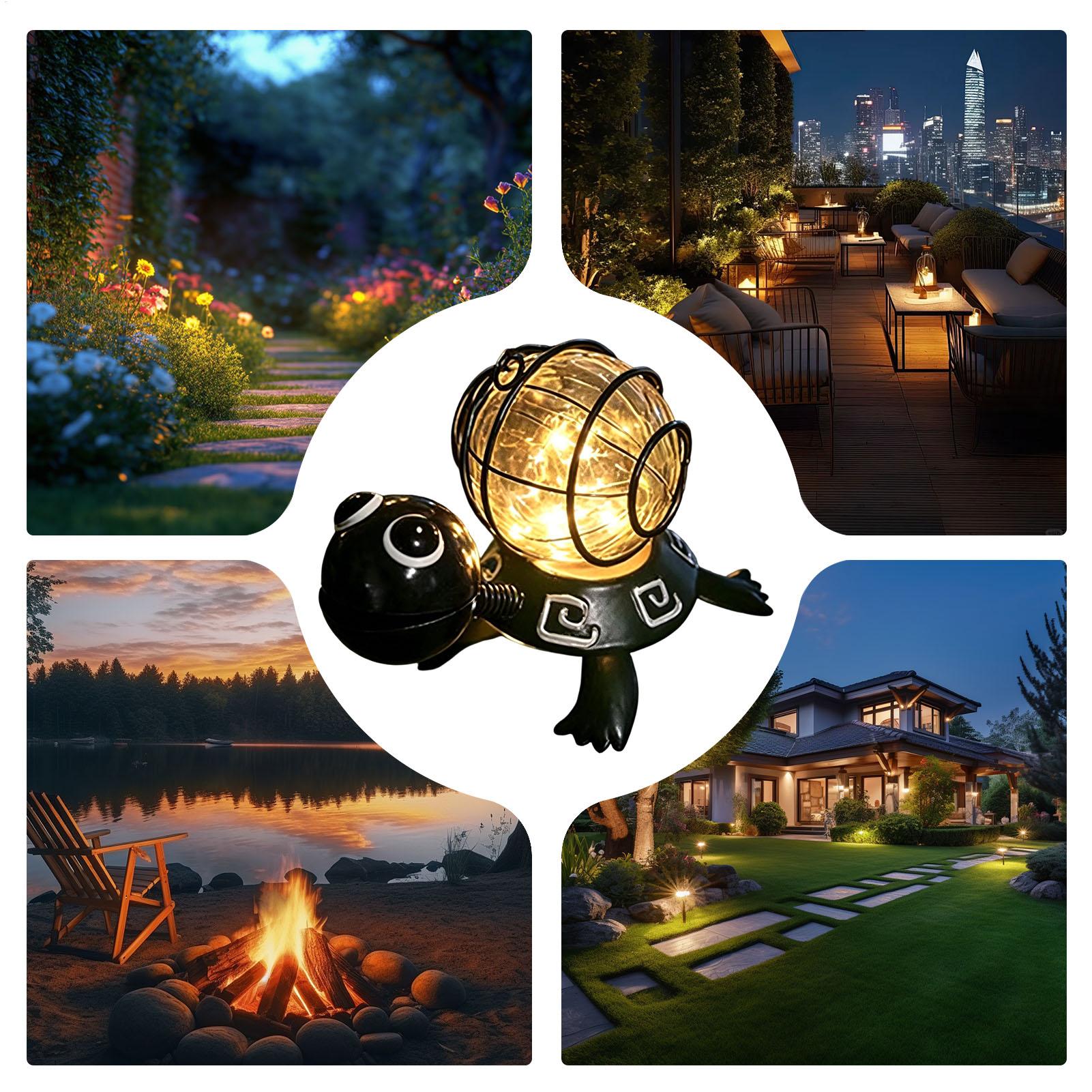 Outdoor Lighting Yard Decoration - Turtle Solar Lights Outdoor Garden Waterdicht