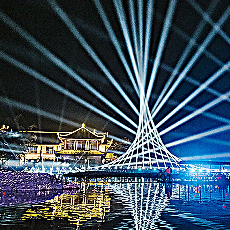 Outdoor Lighting For Christmas - Outdoor RGB Animatieprojector Podium Strobe-effectlicht Bruiloft