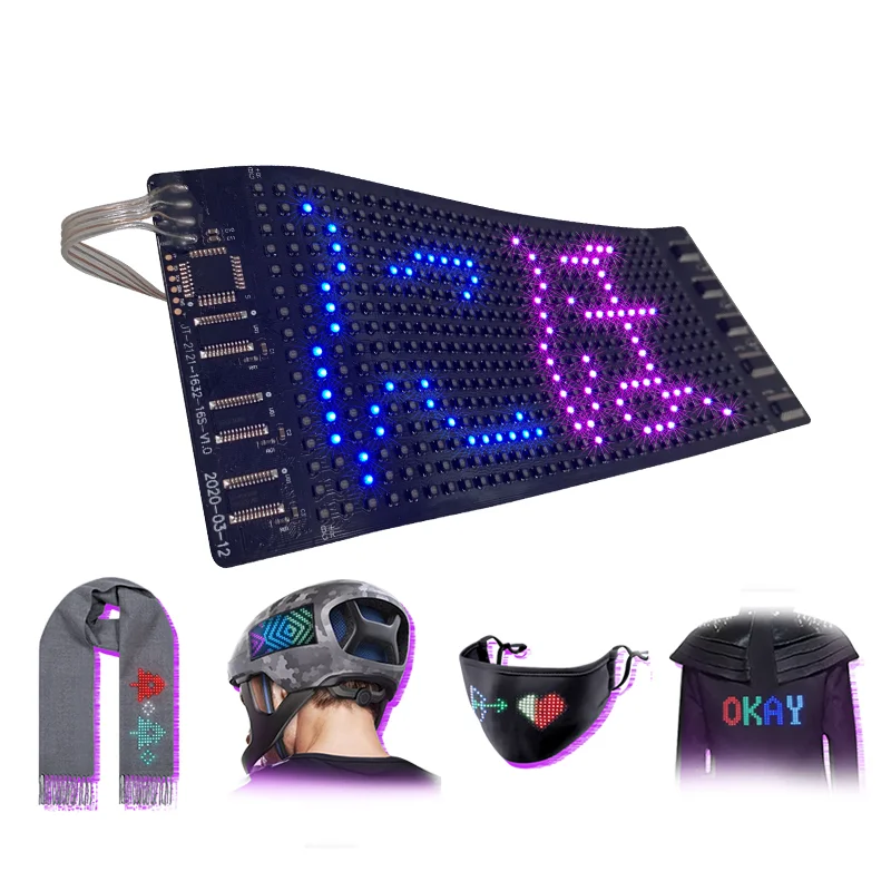 Post Cap Light - Bluetooth Programmeerbaar Bord RGB Flexibel LED