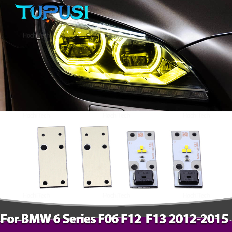 Outdoor Lighting Yellow - Gele Angel Eyes voor BMW 6