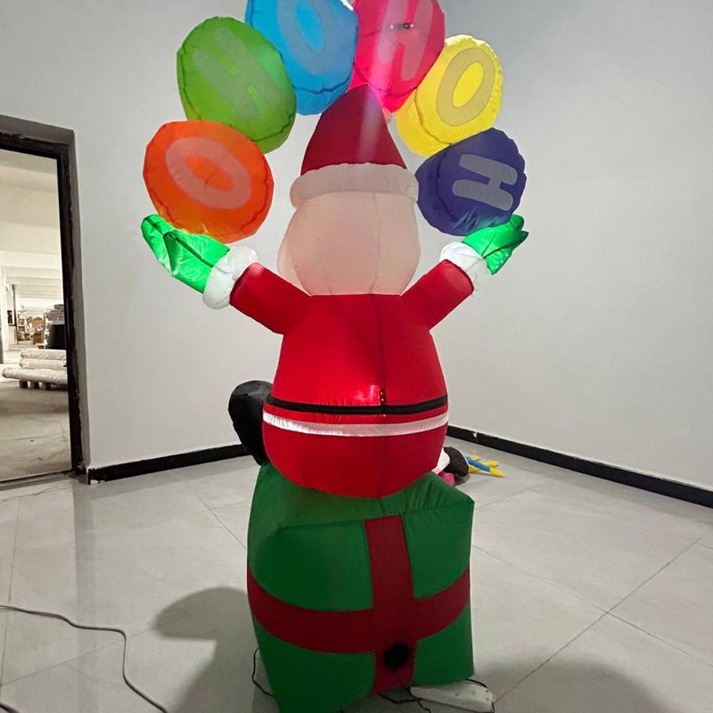 Opblaasbaar kerstman-opblaasba - Outdoor Lighting For Christmas recensie en prijs