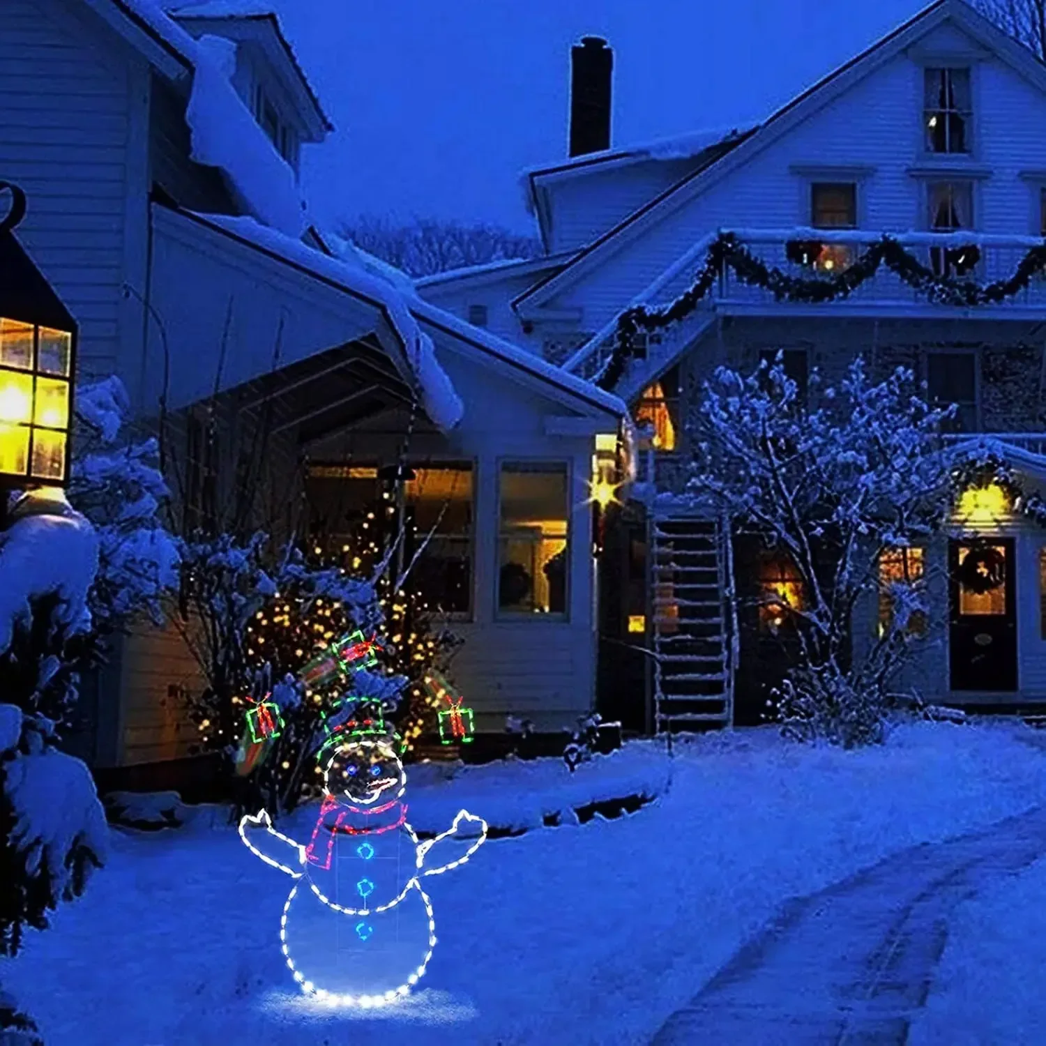 Geanimeerd sneeuwballicht LED  - Outdoor Lighting For Christmas recensie en prijs