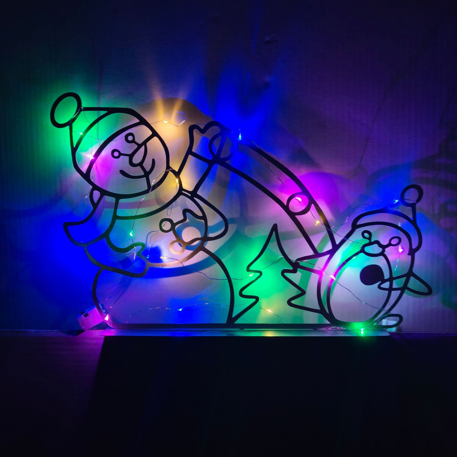 Geanimeerd sneeuwballicht LED  - Outdoor Lighting For Christmas recensie en prijs