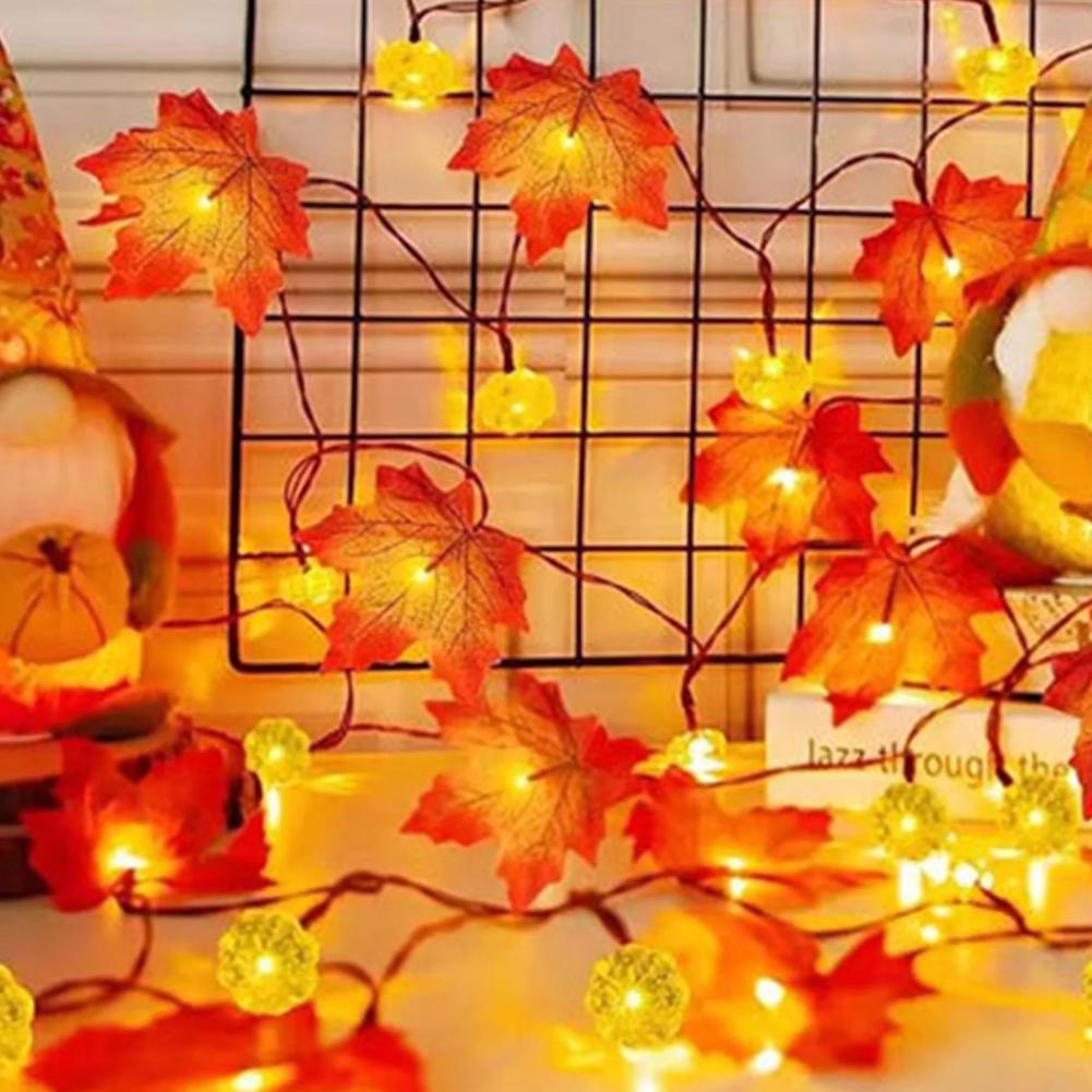 LED Maple Leaf Platte Pompoen  - Outdoor Lighting On House recensie en prijs