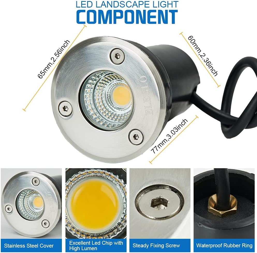 Laagspanningslandschapsverlich - Outdoor Lighting Underground Wiring recensie en prijs