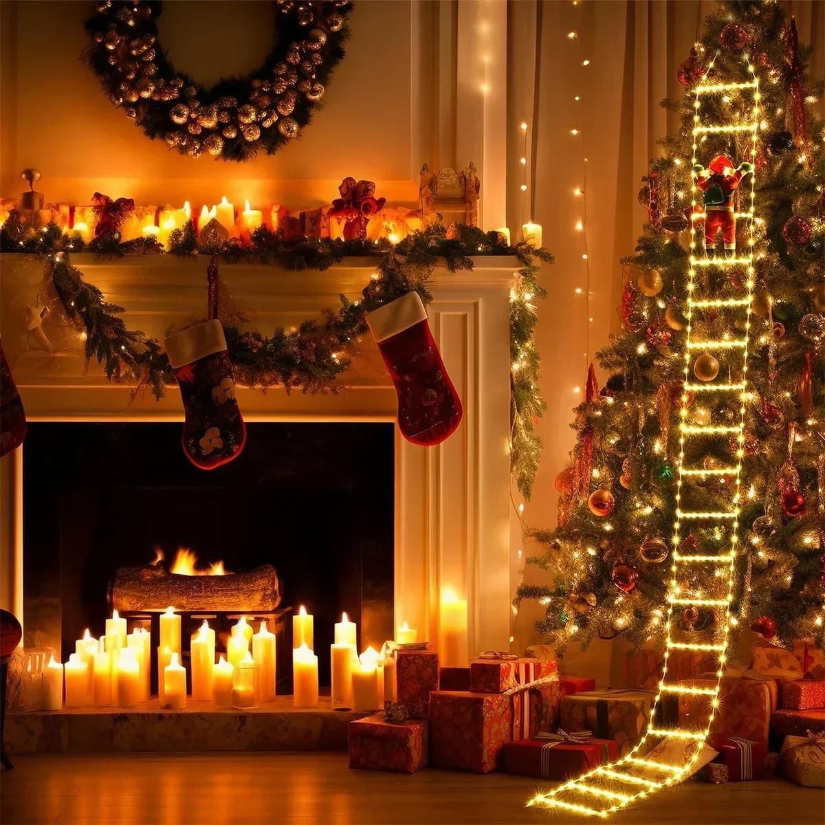 Led Ladder Licht Voor Santa Cl - Outdoor Lighting For Christmas recensie en prijs