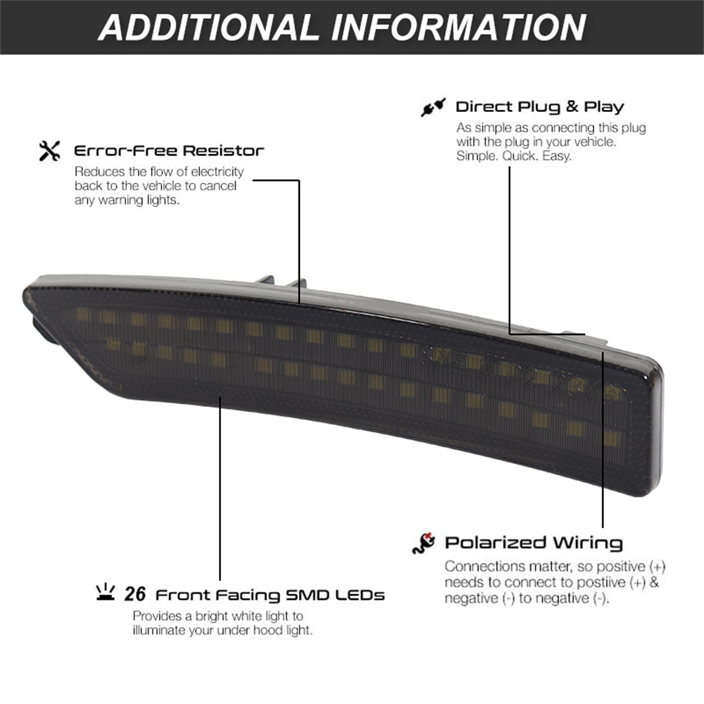 Auto LED voor-/achter spatbord - Outdoor Lighting Yellow recensie en prijs