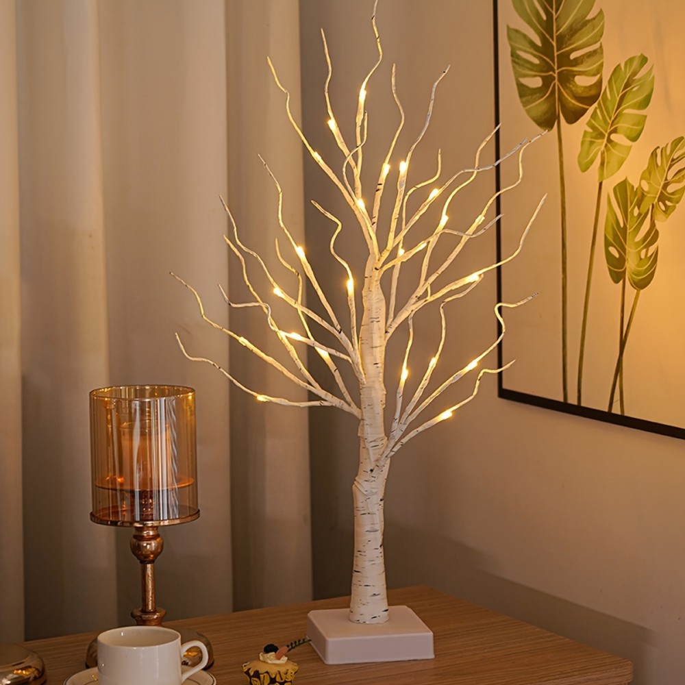LED-verlichte berkenboomlamp,  - Outdoor Lighting On House recensie en prijs