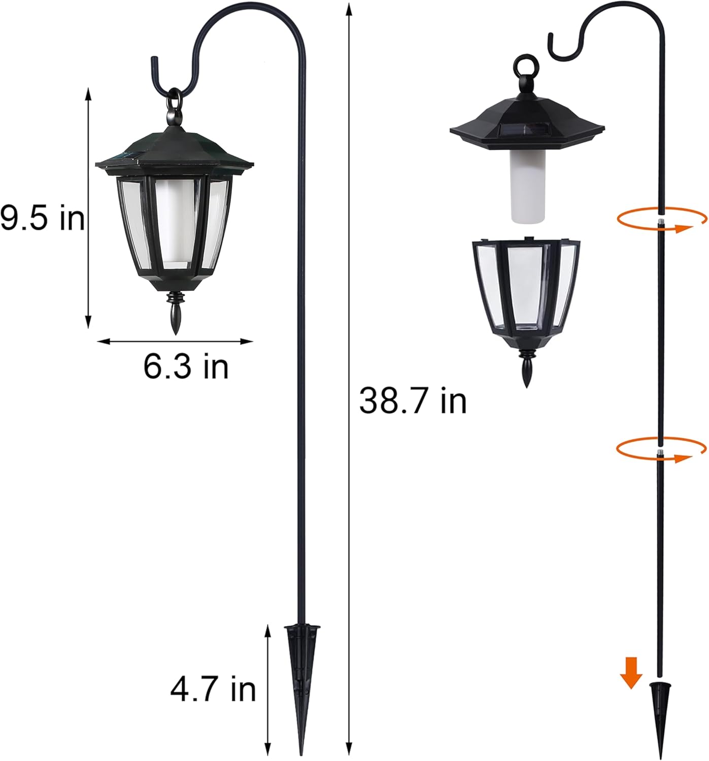 Post Cap Lights Handgeblazen g - Post Cap Light recensie en prijs
