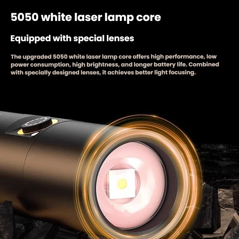 Sterk licht LED-zaklamp Type-C - Outdoor Lighting Portable recensie en prijs