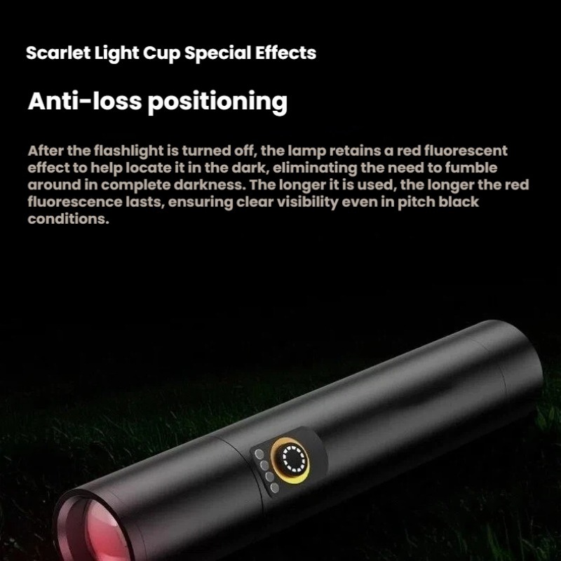 Sterk licht LED-zaklamp Type-C - Outdoor Lighting Portable recensie en prijs