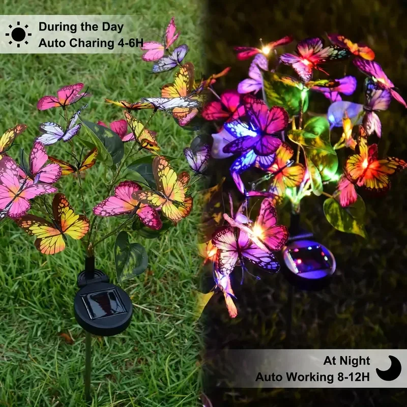 Solar LED-vlindertuinverlichti - Outdoor Lighting For Christmas recensie en prijs