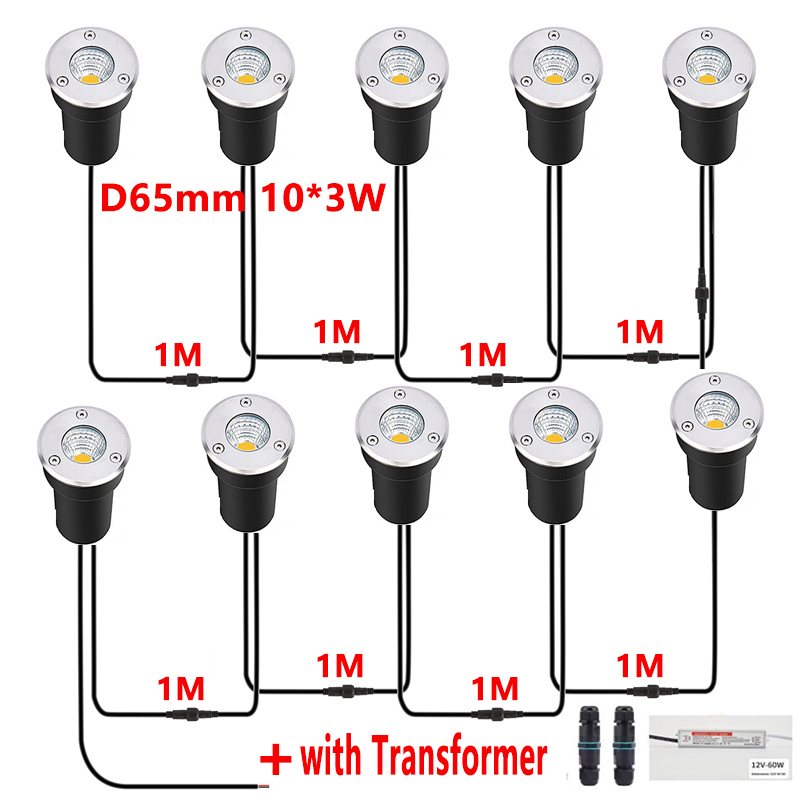 12V LED Inbouwlamp IP67 Waterd - Outdoor Lighting Underground Wiring recensie en prijs