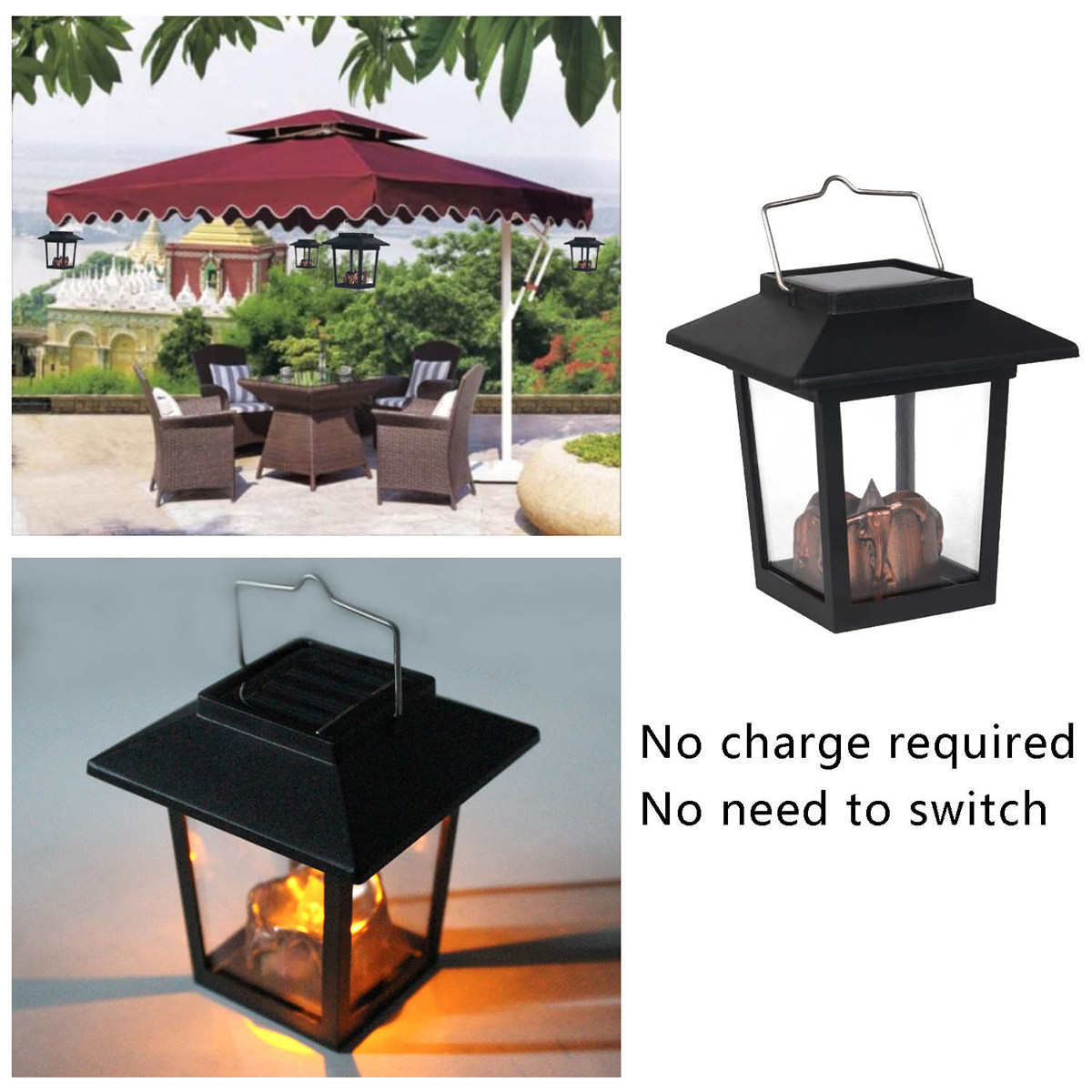 3-delige waterdichte zonne-lan - Outdoor Lighting Vintage recensie en prijs