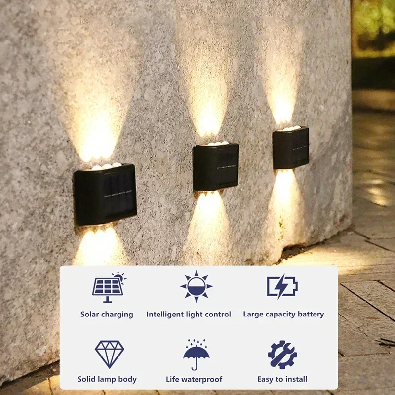 COB Solar Wandlamp Buiten Wate - Outdoor Lighting Uplight recensie en prijs