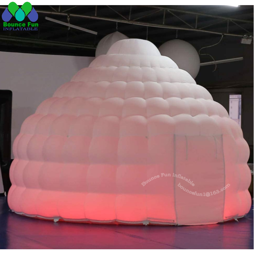 Witte opblaasbare iglo-koepelt - Outdoor Lighting Rental For Party recensie en prijs
