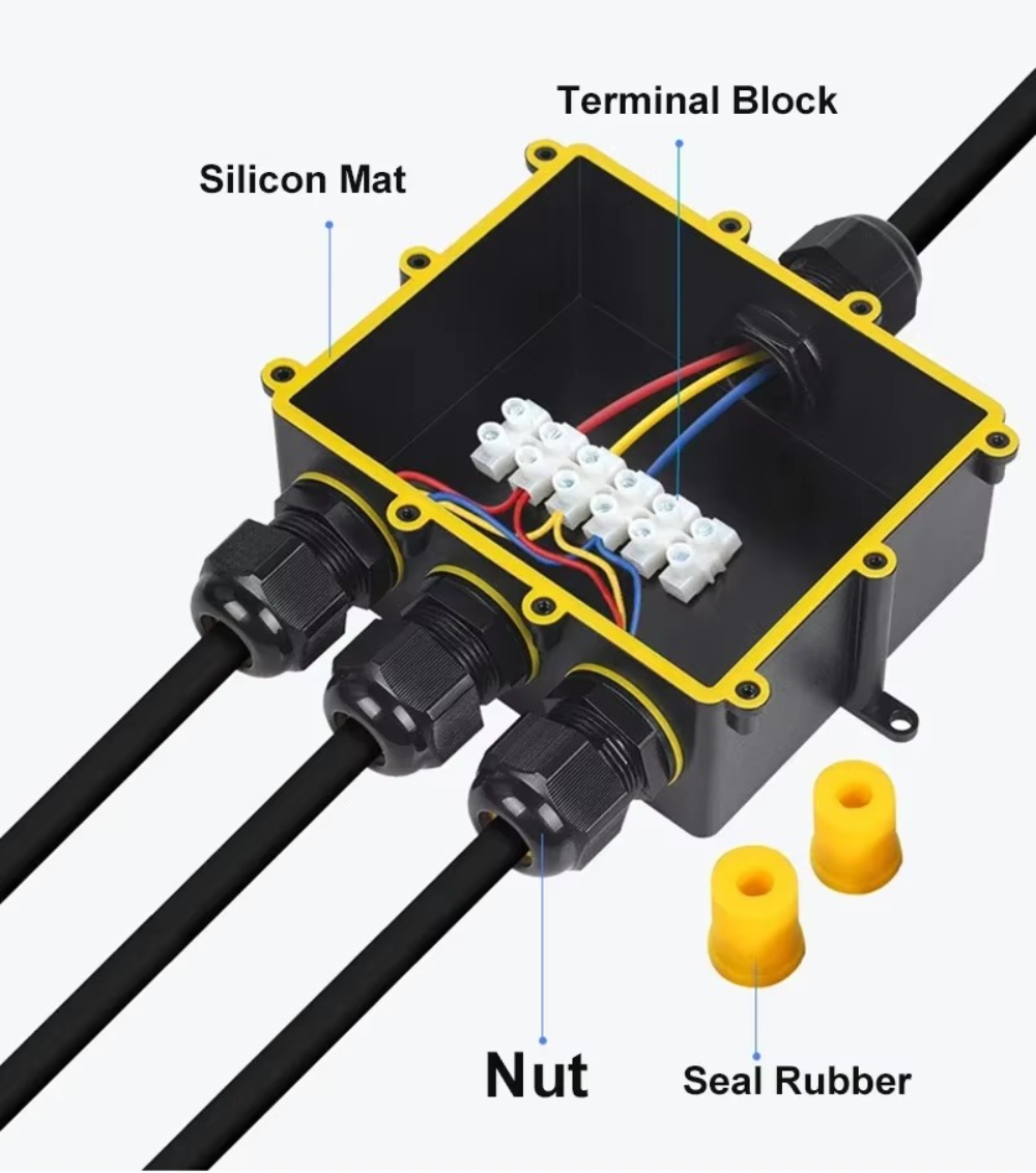 4Way 1In3Out IP68 Waterdichte  - Outdoor Lighting Underground Wiring recensie en prijs