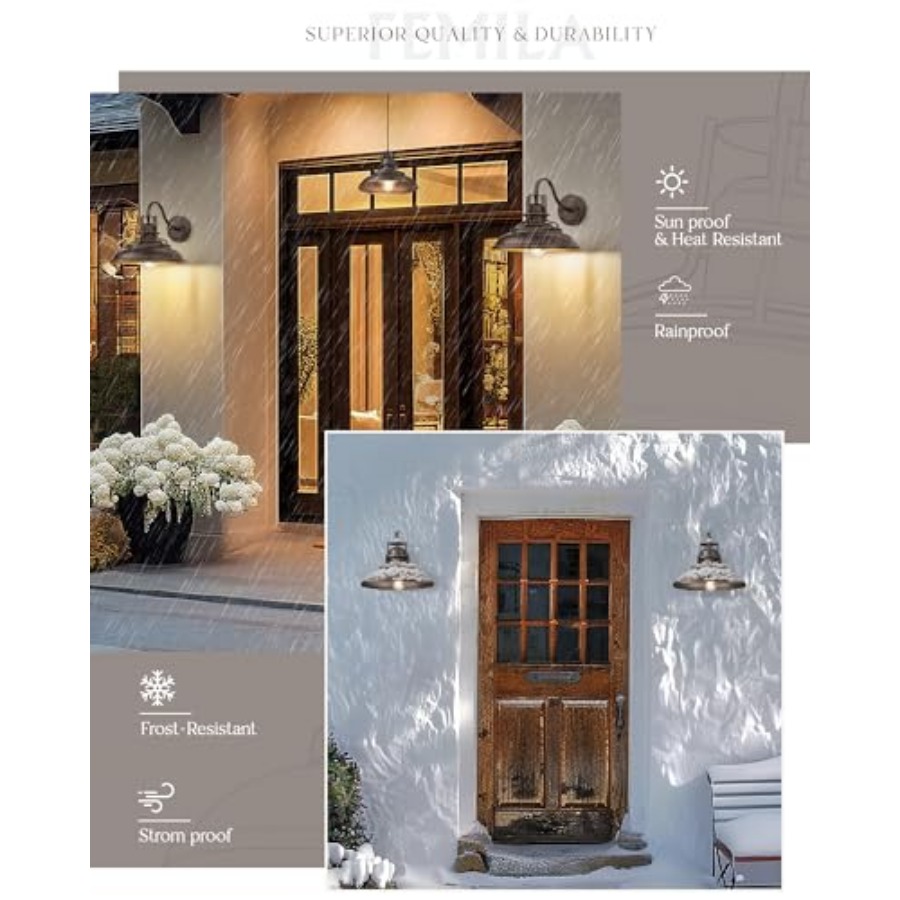 Buitenlamp voor schuur, buiten - Outdoor Lighting Vintage recensie en prijs