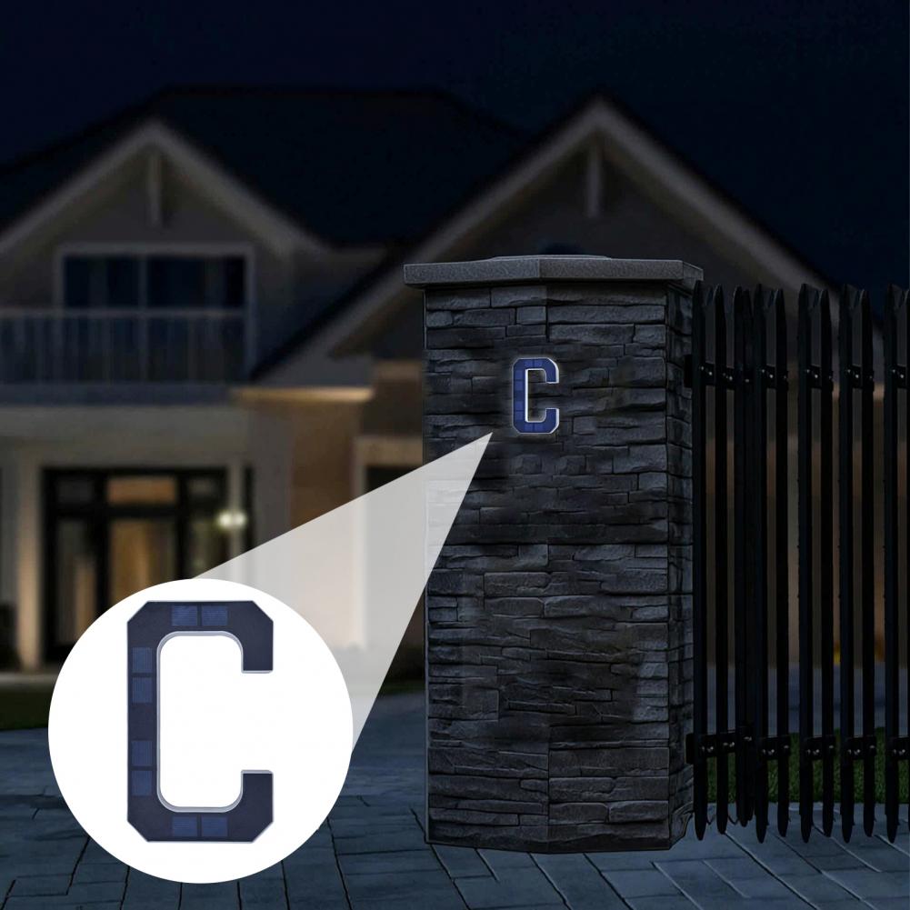 Nummerbord voor zonne-energie, - Outdoor Lighting On House recensie en prijs