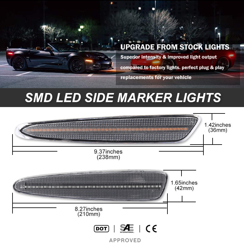 IJDM Voor Achter Bumper LED Si - Outdoor Lighting Yellow recensie en prijs