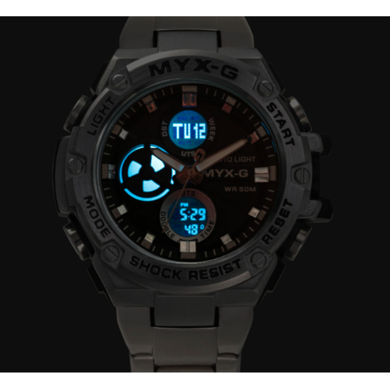 Horloge met grote wijzerplaat  - Outdoor Lighting Zones recensie en prijs