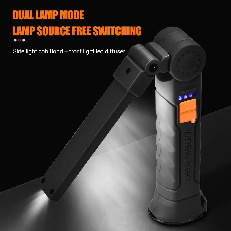 Oplaadbare LED-zaklamp Werklam - Zinc Outdoor Lighting recensie en prijs