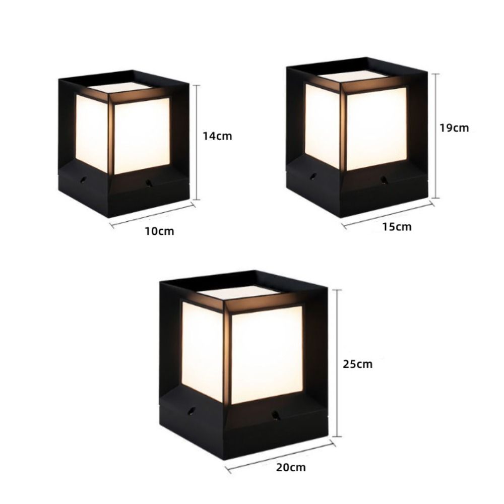 Moderne E27 Led Outdoor Post L - Post Cap Light recensie en prijs