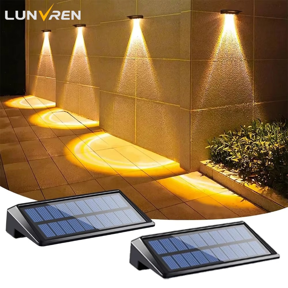 2-pack zonne-wandlampen 4 LED  - Post Cap Light recensie en prijs