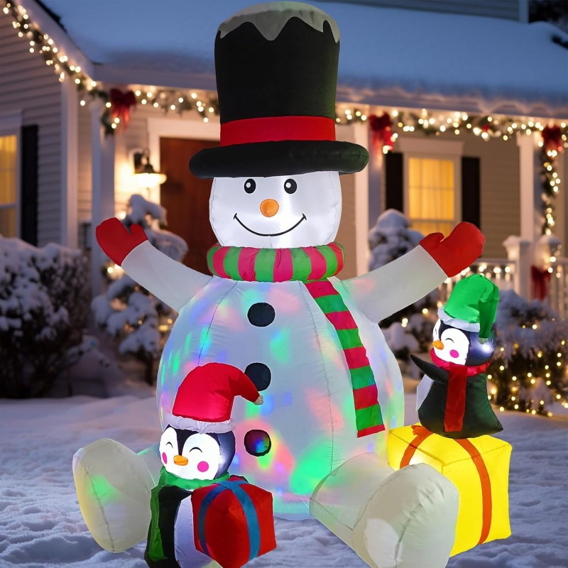 Kerst opblaasbare sneeuwpop pi - Outdoor Lighting For Christmas recensie en prijs