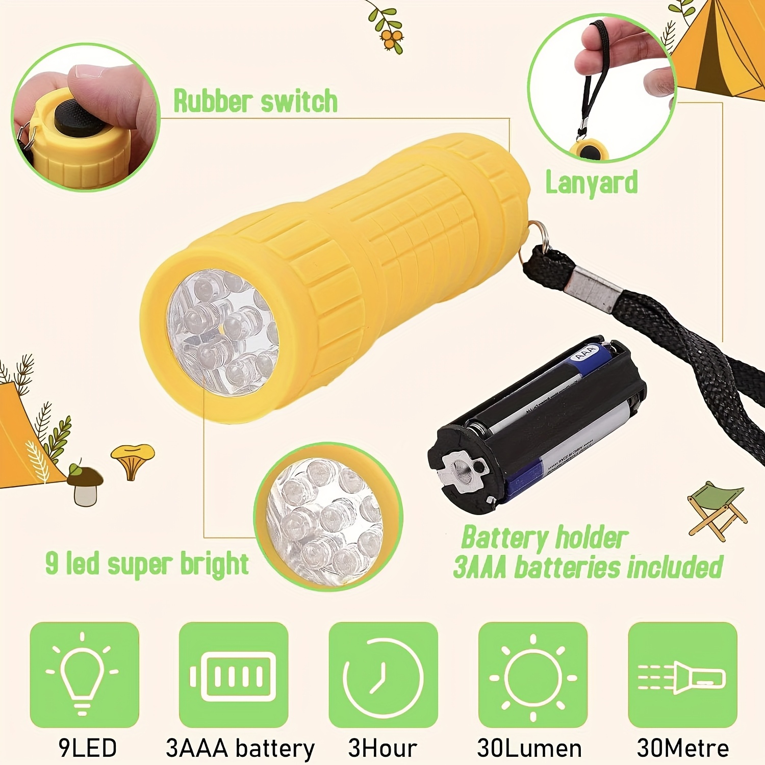 Mini draagbare zaklamp Negen X - Outdoor Lighting Portable recensie en prijs