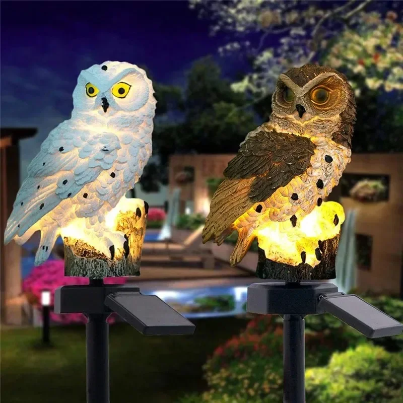 Solar Owl Statue Garden Light  - Zinc Outdoor Lighting recensie en prijs