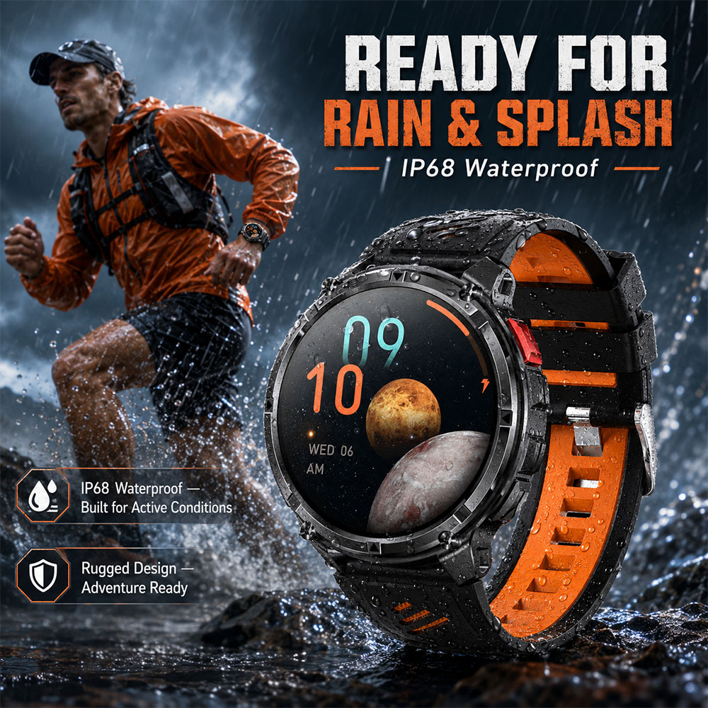 YAOCX AMOLED Smartwatch Heren  - Outdoor Lighting Zones recensie en prijs