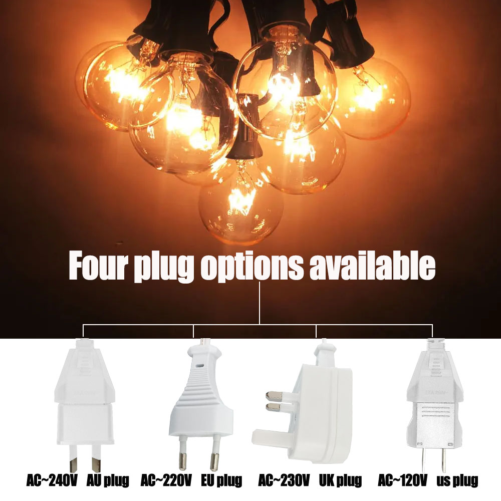 Vintage G40 heldere lampjes li - Outdoor Lighting Vintage recensie en prijs
