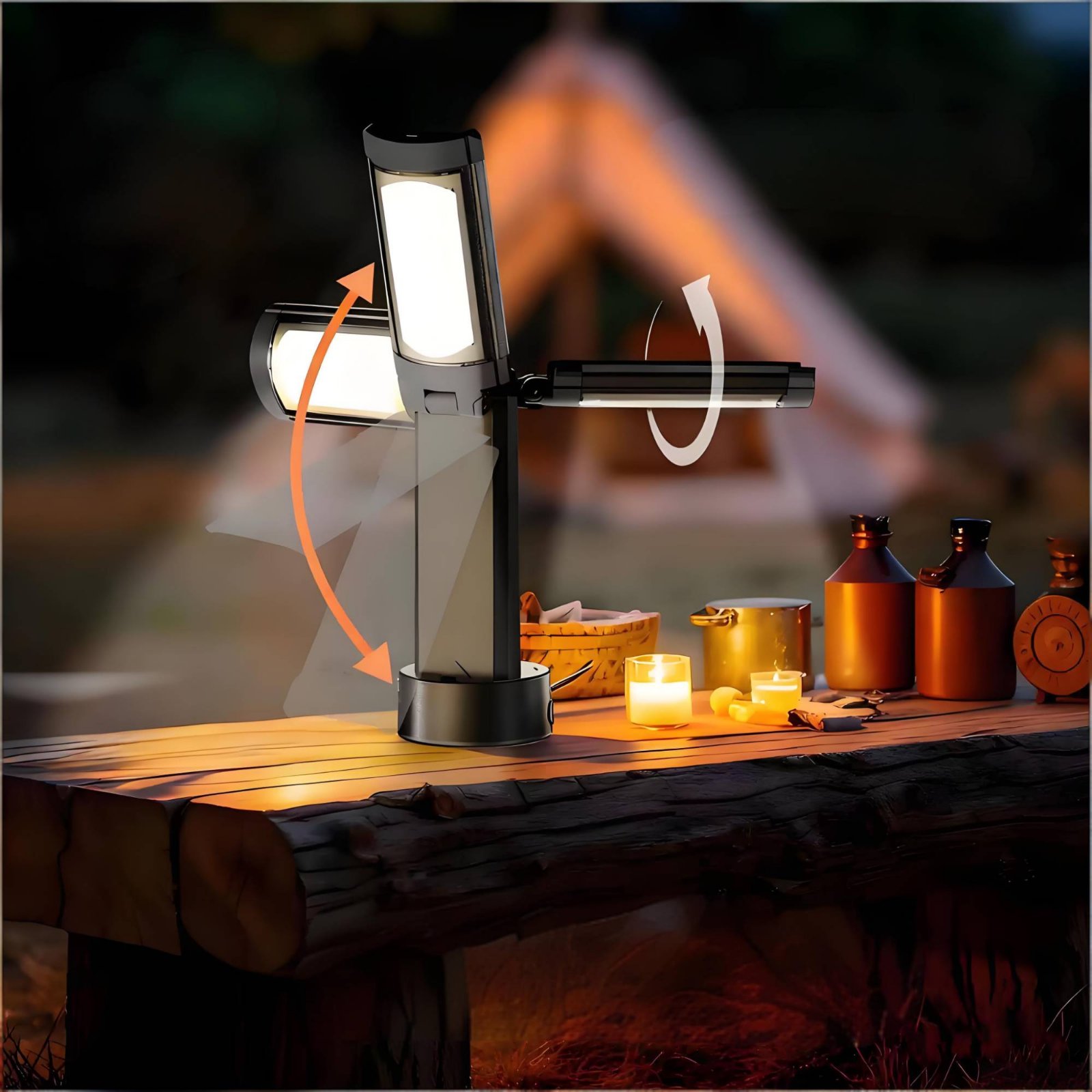 Telescopische tentlamp Verstel - Outdoor Lighting Portable recensie en prijs