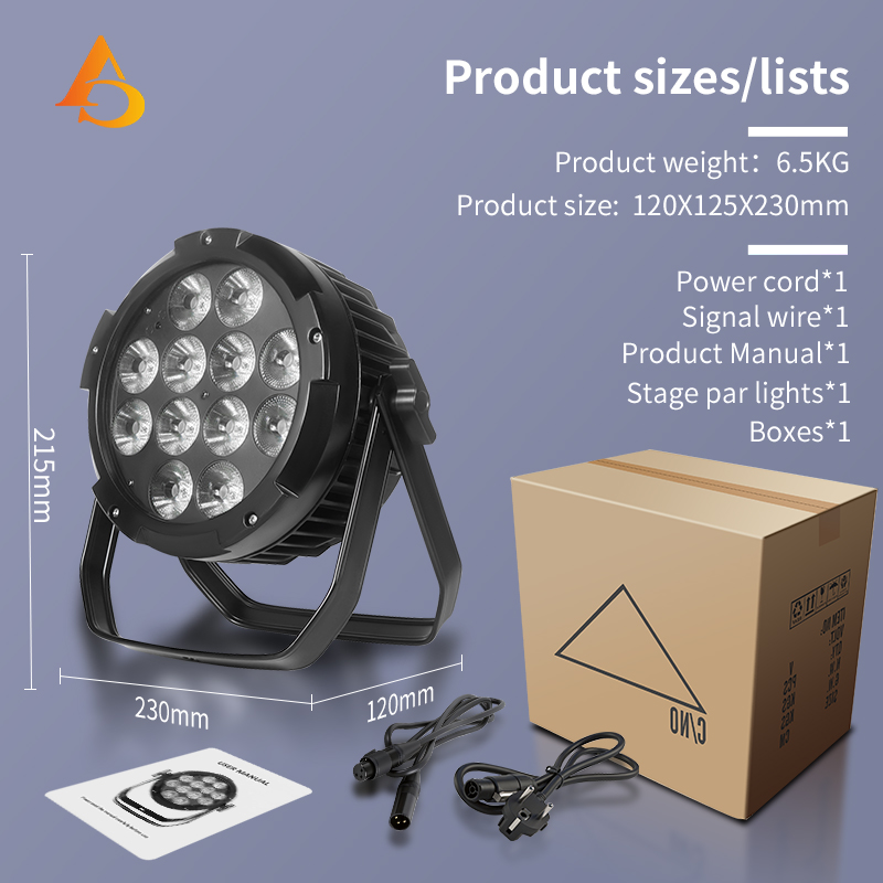 IP65 Waterdichte 12X18W 6in1 B - Outdoor Lighting On House recensie en prijs