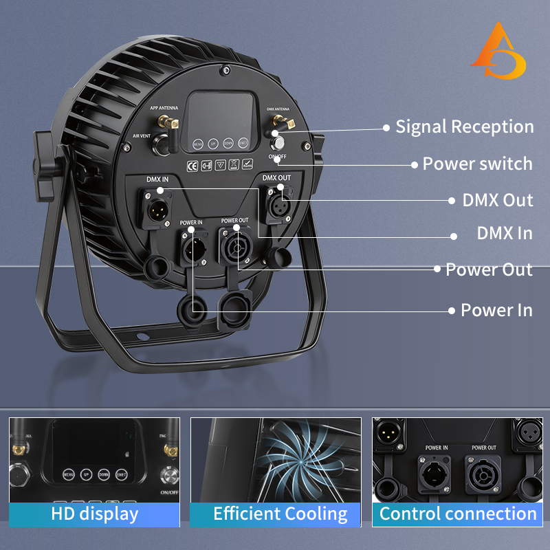 IP65 Waterdichte 12X18W 6in1 B - Outdoor Lighting On House recensie en prijs