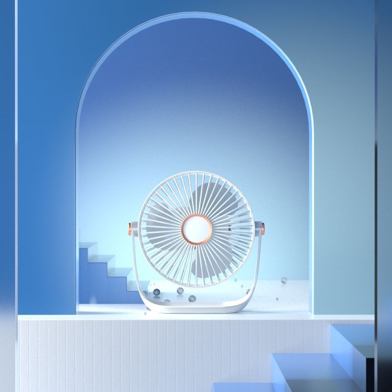 Draagbare mini-bureauventilato - Outdoor Lighting For Home recensie en prijs
