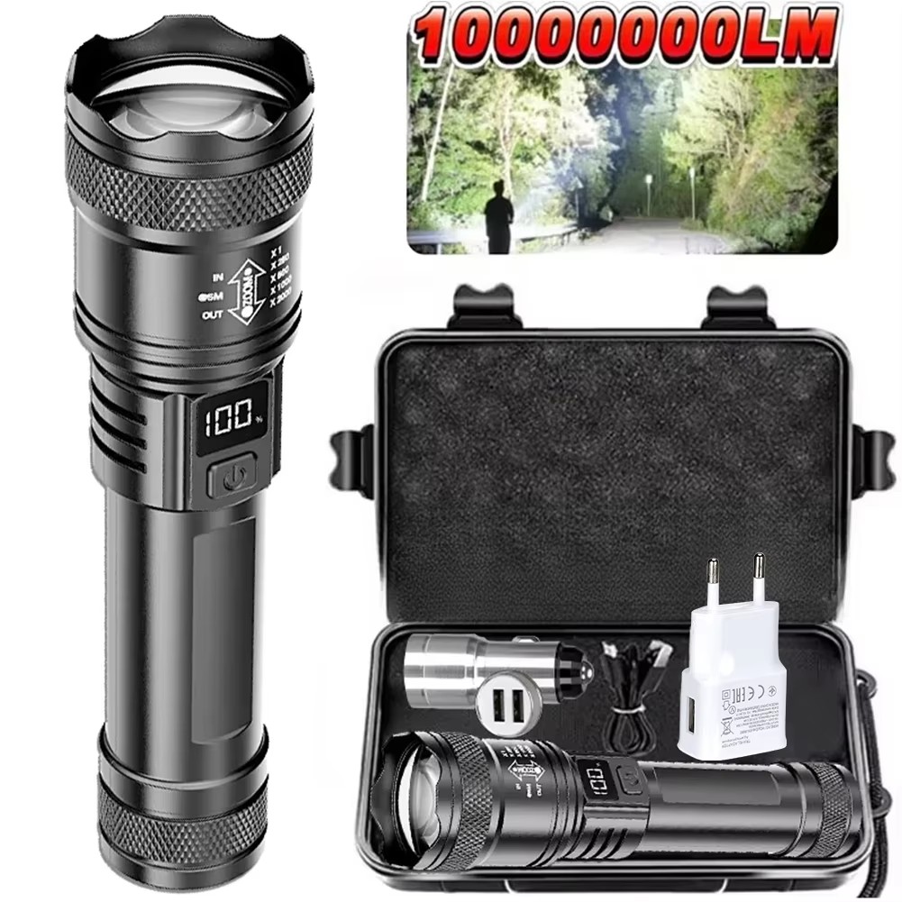 Oplaadbare LED-zaklamp Zoombar - Zinc Outdoor Lighting recensie en prijs